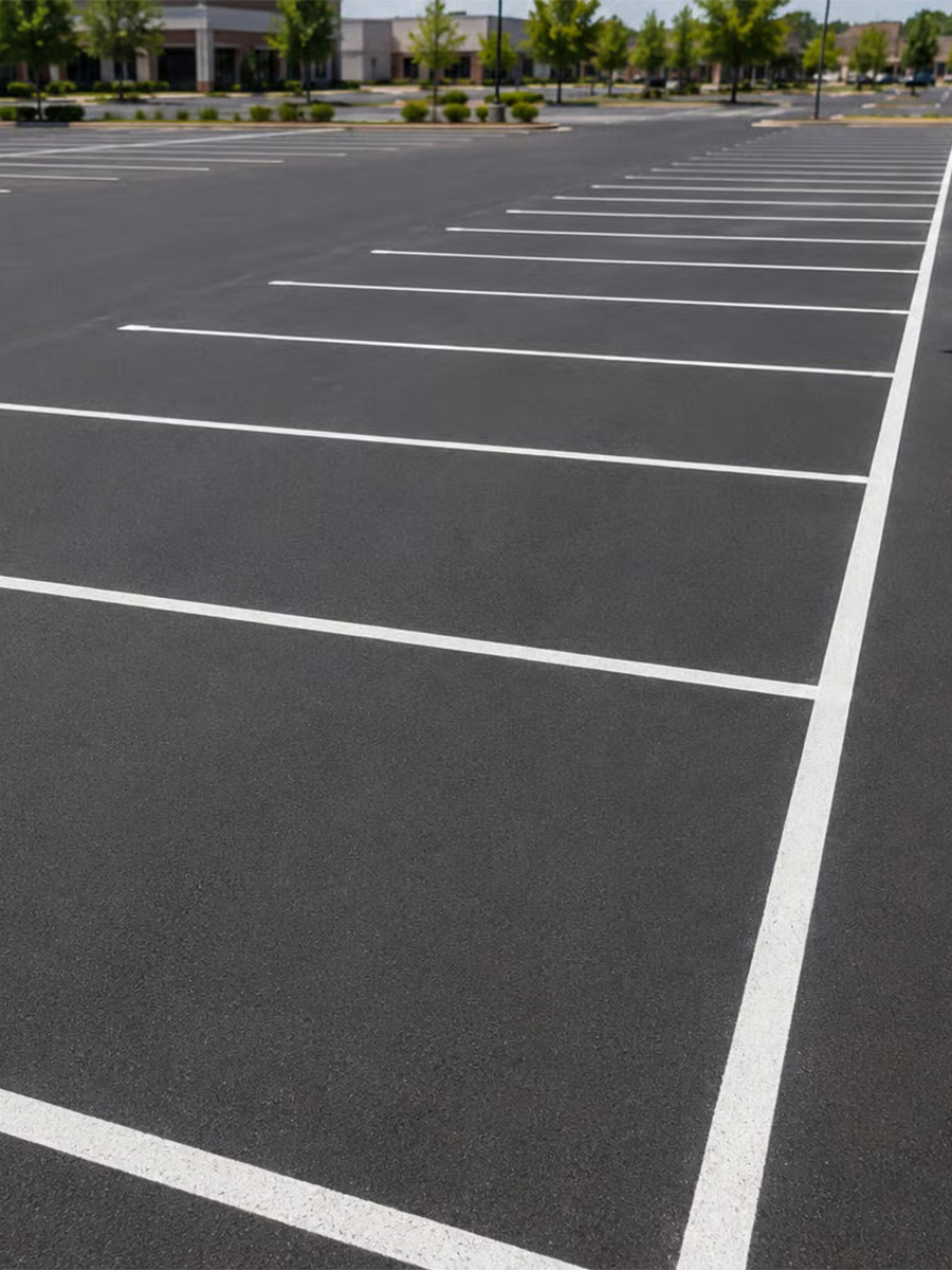 Dirty Works Contracting Arlington, Alexandria, Fairfax County VA Parking Lot Line Striping 4
