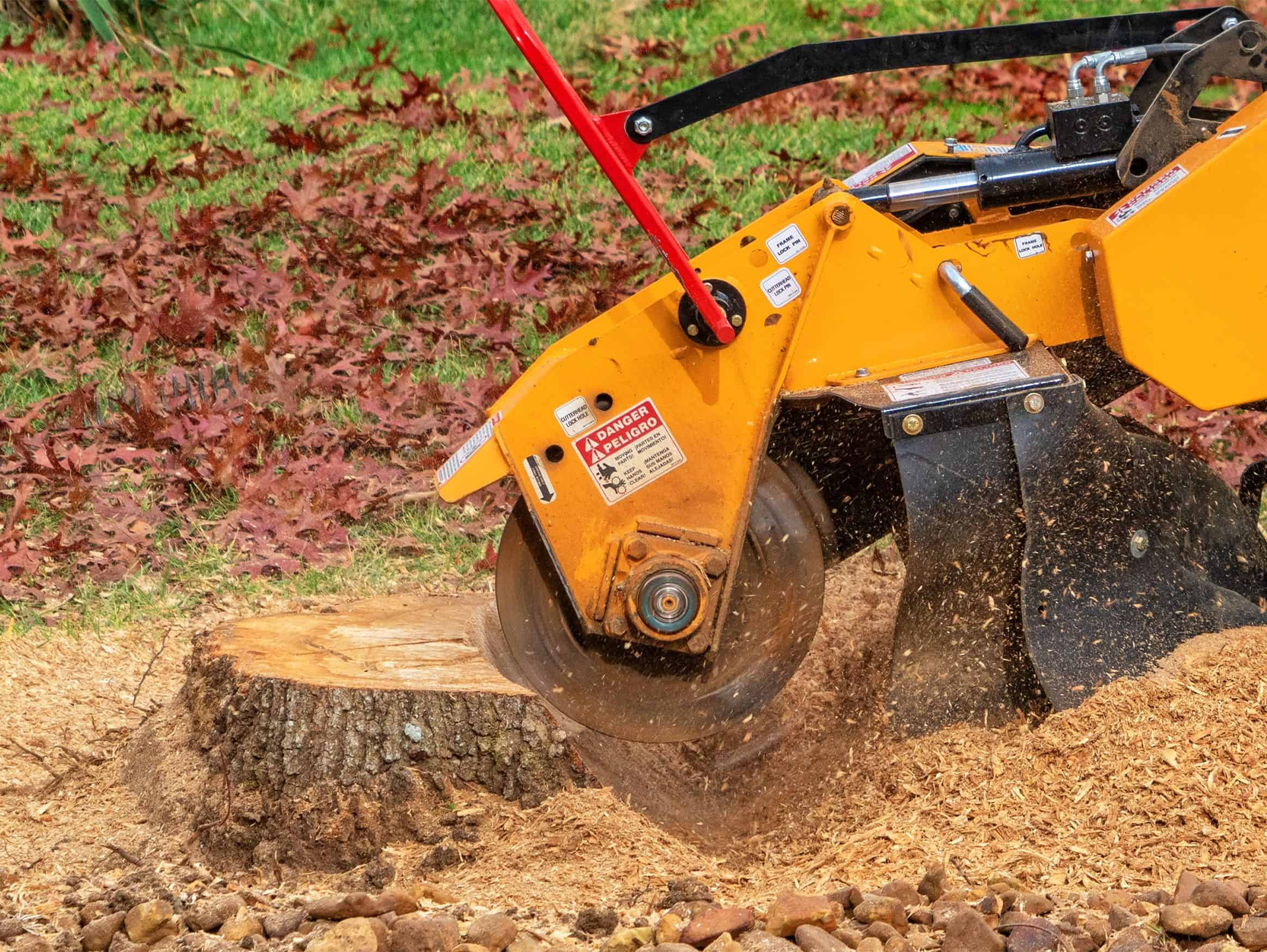 Dirty Works Contracting Arlington, Alexandria, Fairfax County VA Stump Grinding 1