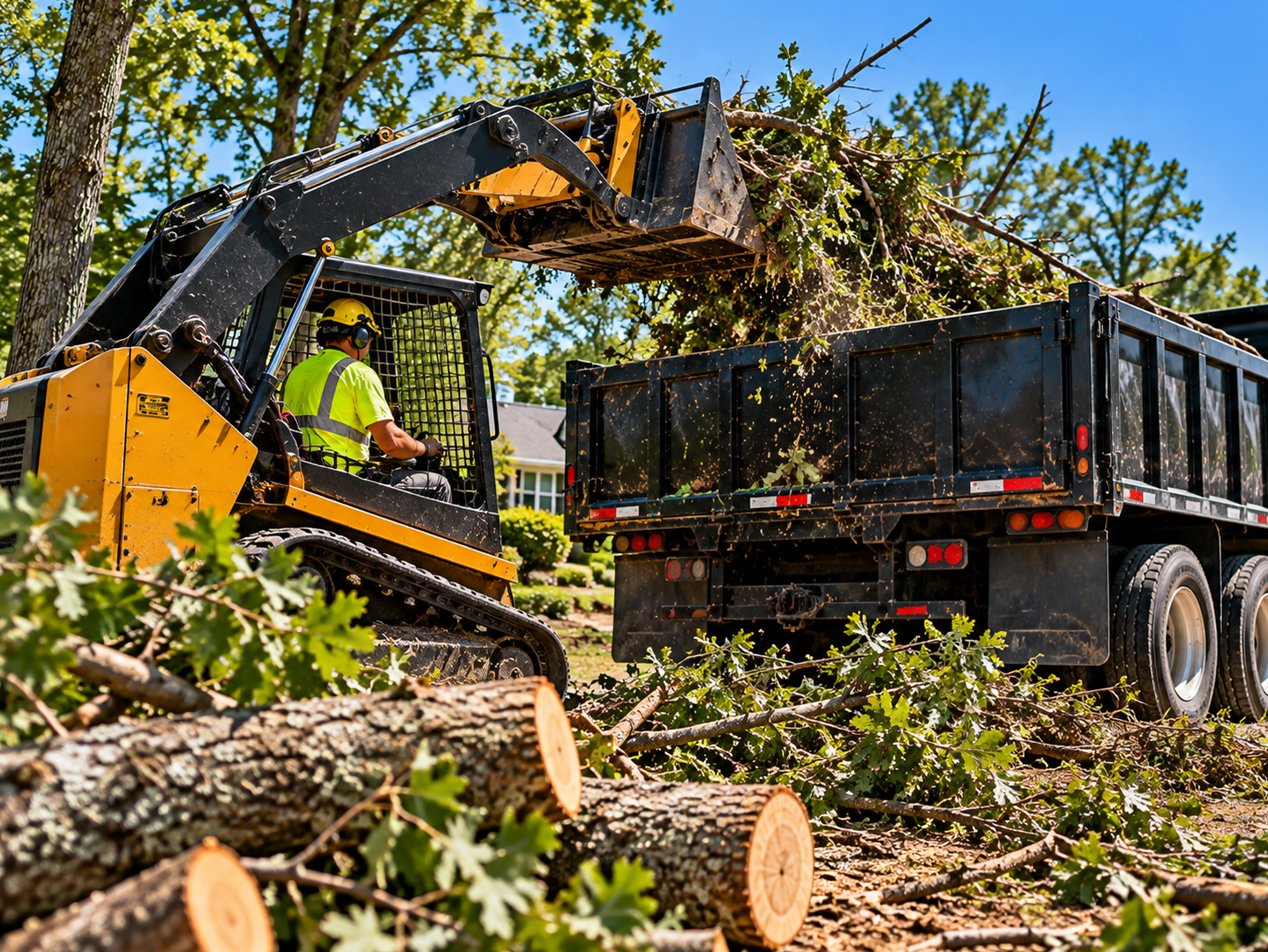Dirty Works Contracting Arlington, Alexandria, Fairfax County VA Debris & Leaf Removal 2